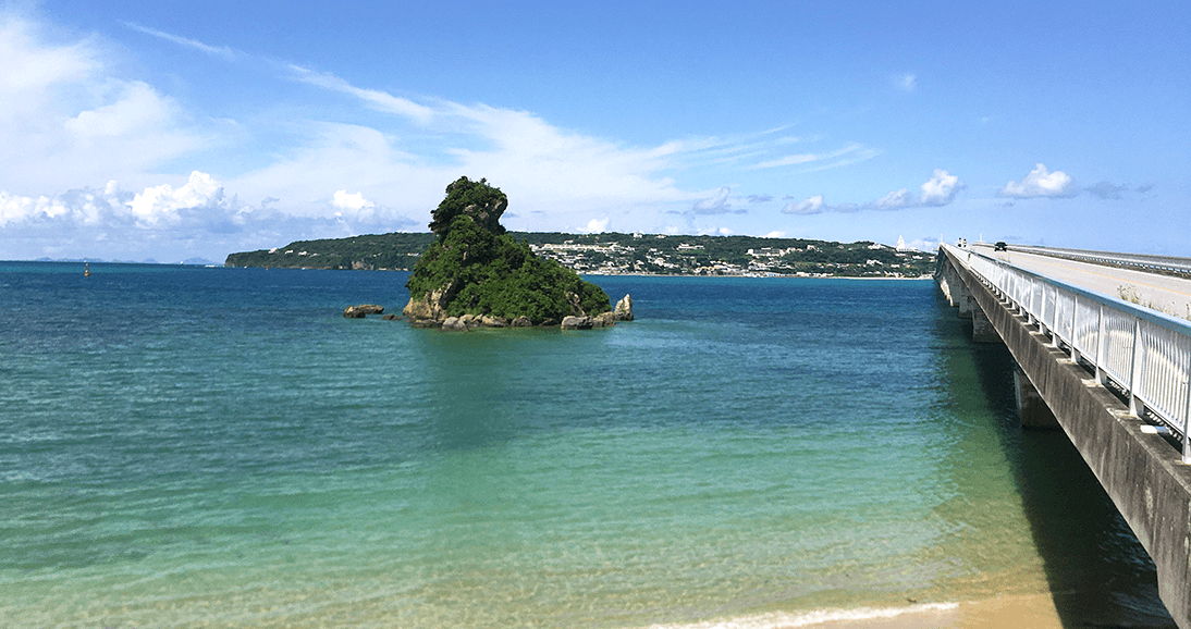 古宇利大橋南詰展望所